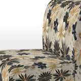 Beige And Champagne Opulent Glam - Glam Accent Slipper Chair