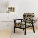 Beige And Champagne Opulent Glam - Glam Accent Slipper Chair