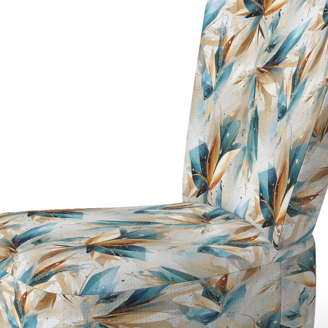Teal And White Crystal Extravagant Glamour - Glam Arm Chair