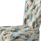 Teal And White Crystal Extravagant Glamour - Glam Arm Chair