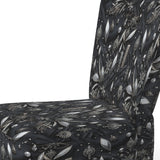 Hollywood Glamour Diamond In Black And White - Glam Accent Side Chair