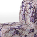 Purple Poppies Harmony- Upholstered Accent Chair