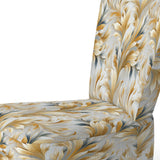 Royal Gilded Ikat Reverie Celebrate - Upholstered Glam Accent Chairs