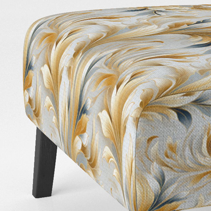 Royal Gilded Ikat Reverie Celebrate - Upholstered Glam Accent Chairs