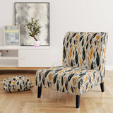 Tribal Fusion Marble Pattern - Glam Arm Chair