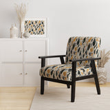 Tribal Fusion Marble Pattern - Glam Arm Chair