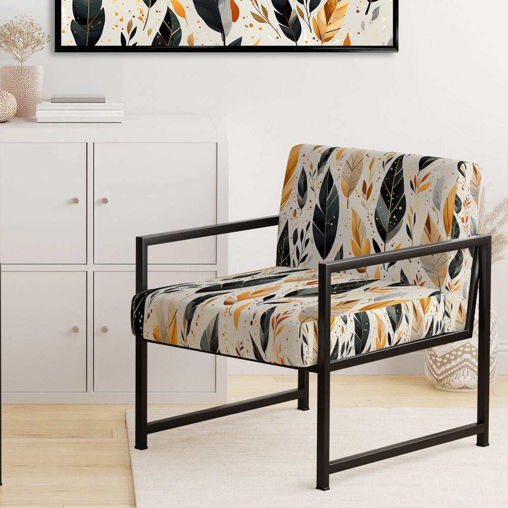 Tribal Fusion Marble Pattern - Glam Arm Chair