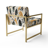 Tribal Fusion Marble Pattern - Glam Arm Chair