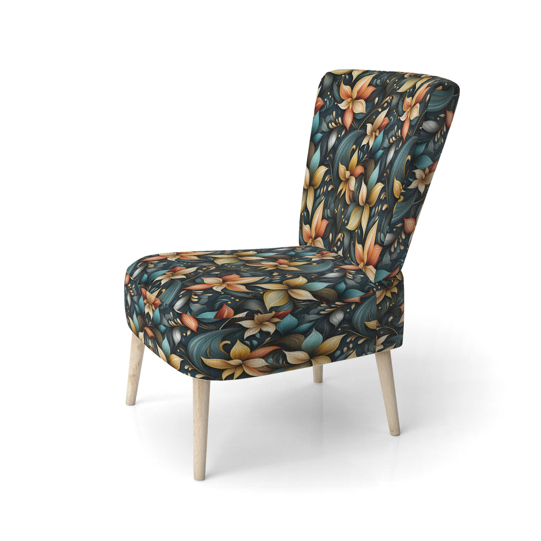 Mindful Contemplation Mediation - Upholstered Cottage Accent Chairs