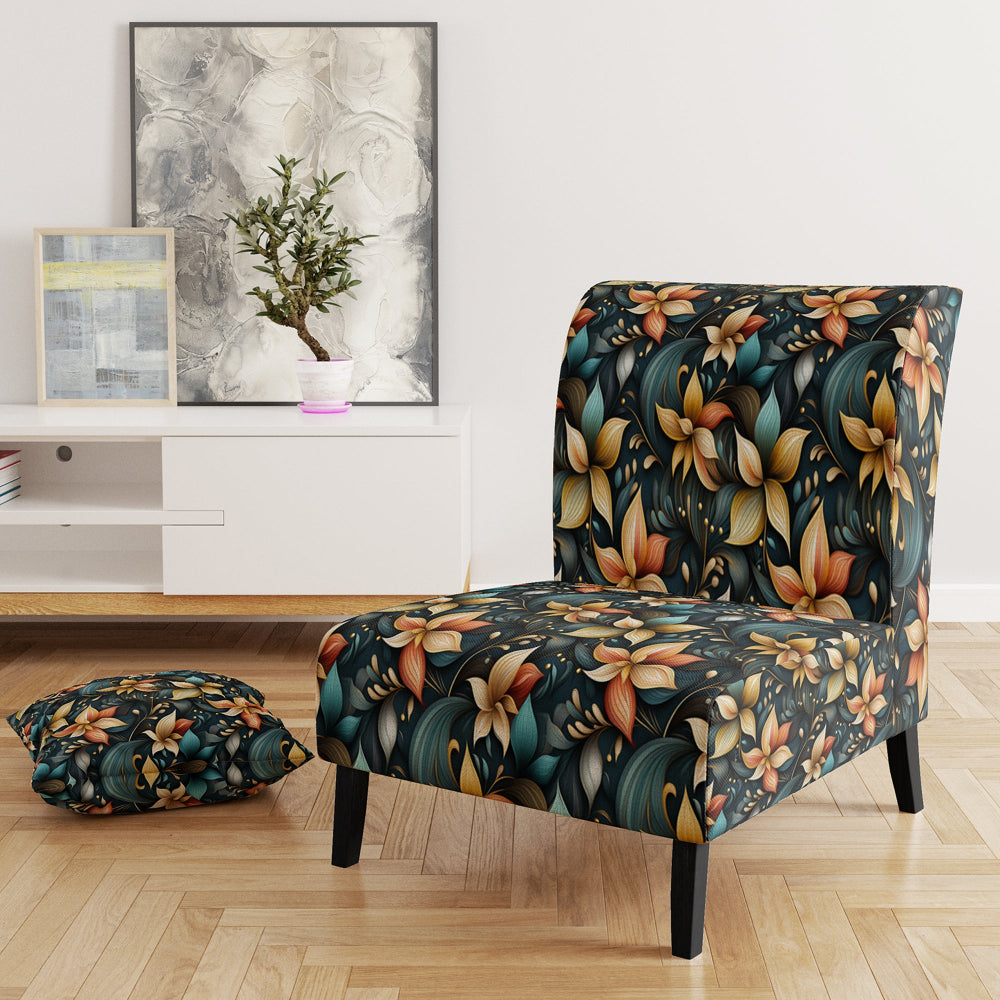 Mindful Contemplation Mediation - Upholstered Cottage Accent Chairs
