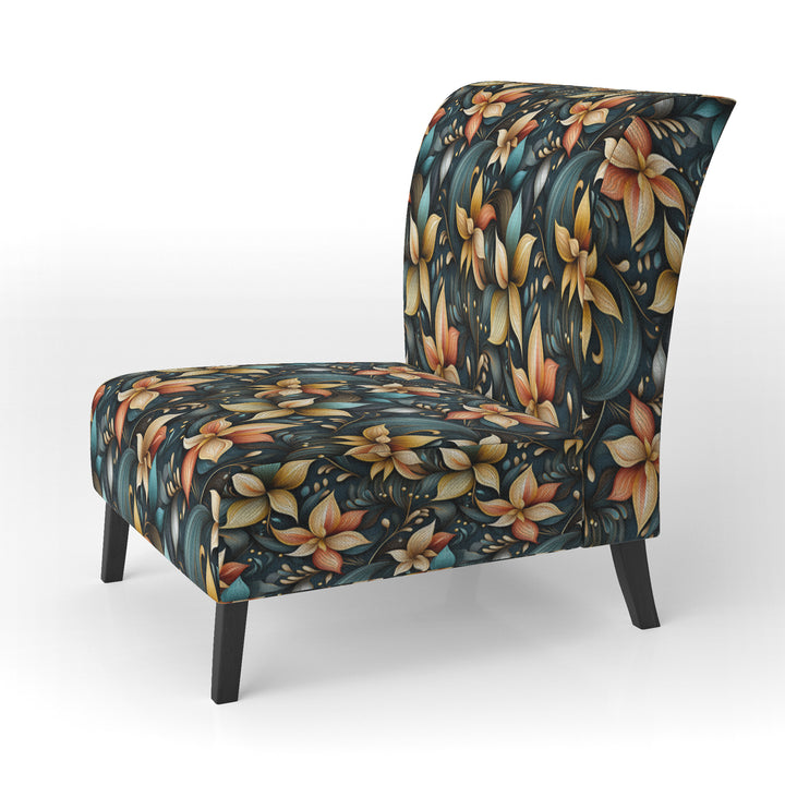 Mindful Contemplation Mediation - Upholstered Cottage Accent Chairs