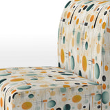 Mcm Abstract Expressions - Mid-Century Accent Slipper Chair