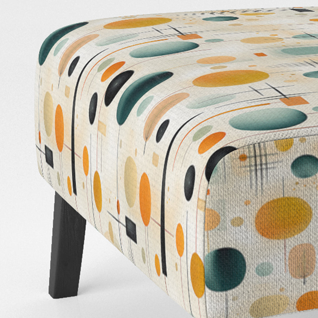 Mcm Abstract Expressions - Mid-Century Accent Slipper Chair