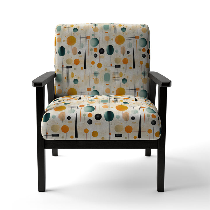 Mcm Abstract Expressions - Mid-Century Accent Slipper Chair