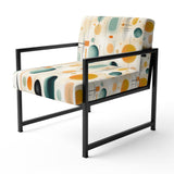 Mcm Abstract Expressions - Mid-Century Accent Slipper Chair