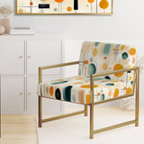 Mcm Abstract Expressions - Mid-Century Accent Slipper Chair