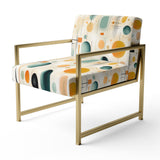 Mcm Abstract Expressions - Mid-Century Accent Slipper Chair