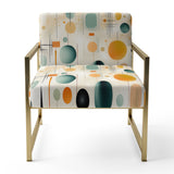 Mcm Abstract Expressions - Mid-Century Accent Slipper Chair