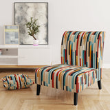 Modern Bold Stripes Pattern - Modern Arm Chair