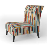 Modern Bold Stripes Pattern - Modern Arm Chair