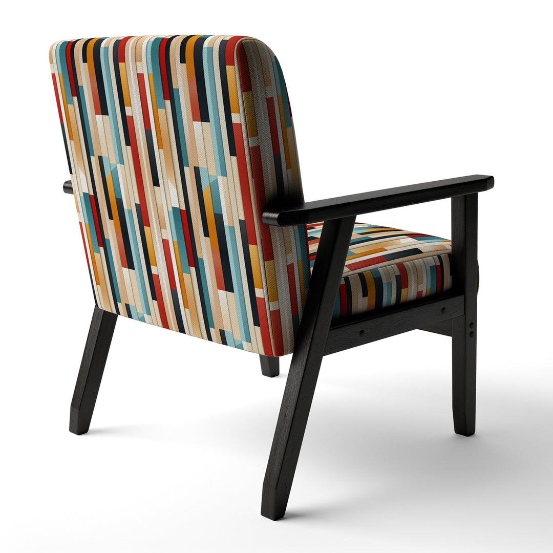 Modern Bold Stripes Pattern - Modern Arm Chair
