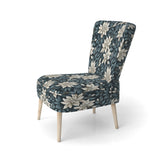 Monochrome Essence - Cottage Accent Slipper Chair