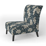 Monochrome Essence - Cottage Accent Slipper Chair