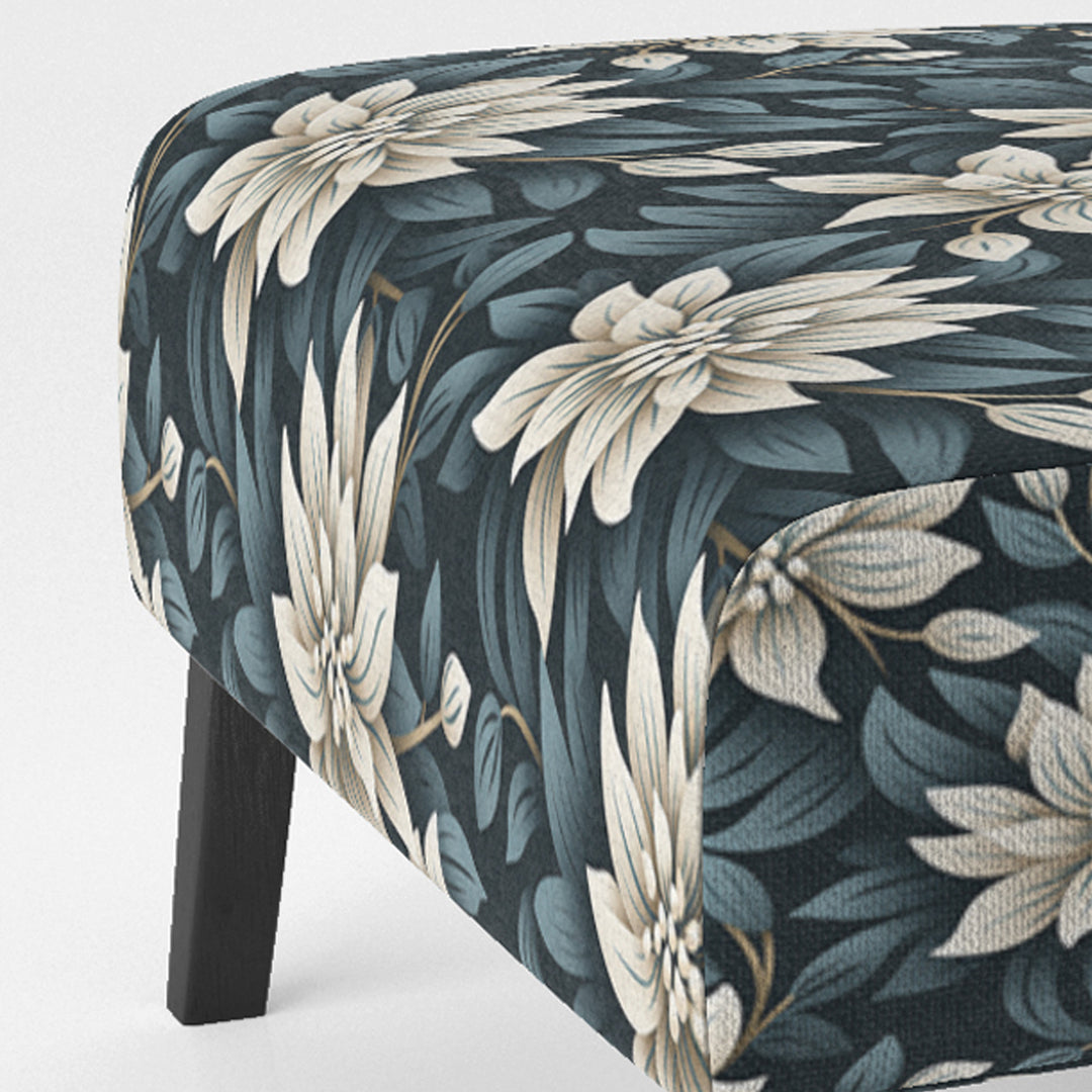 Monochrome Essence - Cottage Accent Slipper Chair