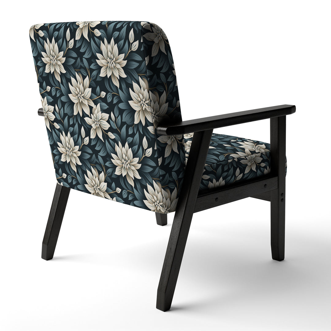Monochrome Essence - Cottage Accent Slipper Chair