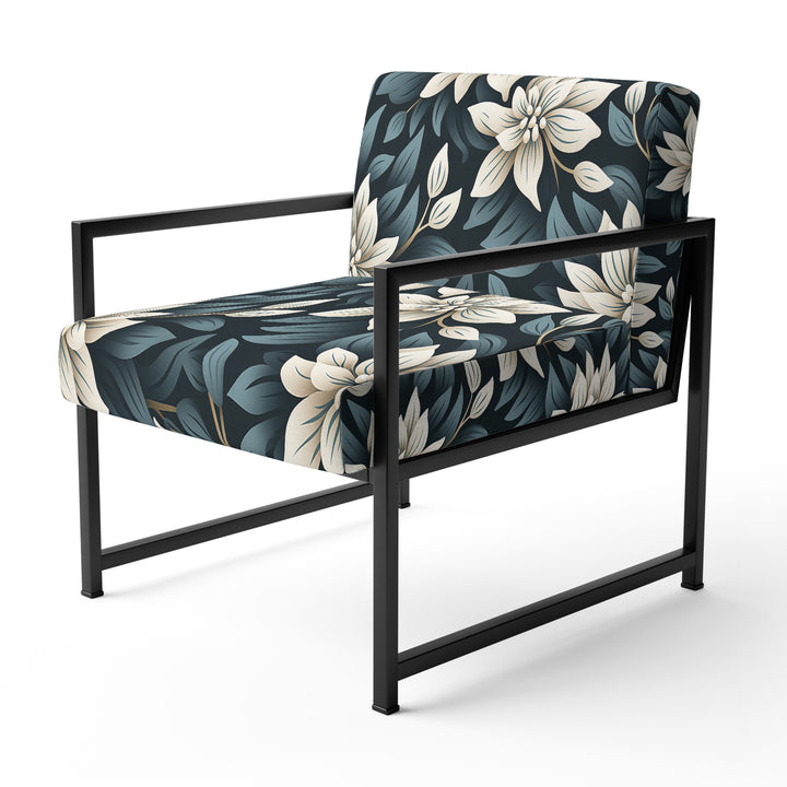 Monochrome Essence - Cottage Accent Slipper Chair