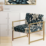 Monochrome Essence - Cottage Accent Slipper Chair