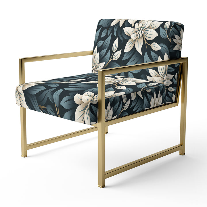 Monochrome Essence - Cottage Accent Slipper Chair