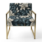 Monochrome Essence - Cottage Accent Slipper Chair