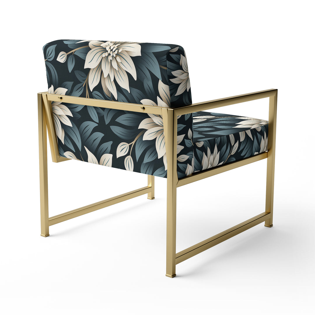 Monochrome Essence - Cottage Accent Slipper Chair