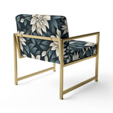 Monochrome Essence - Cottage Accent Slipper Chair