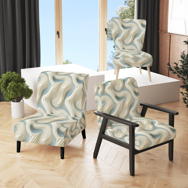 Sculptural Simplicity - Modern Arm Chair