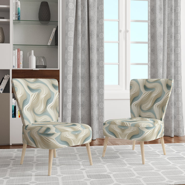 Sculptural Simplicity - Modern Arm Chair