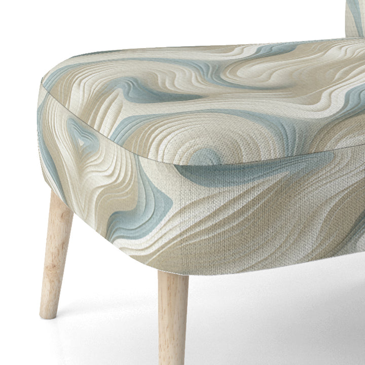 Sculptural Simplicity - Modern Arm Chair
