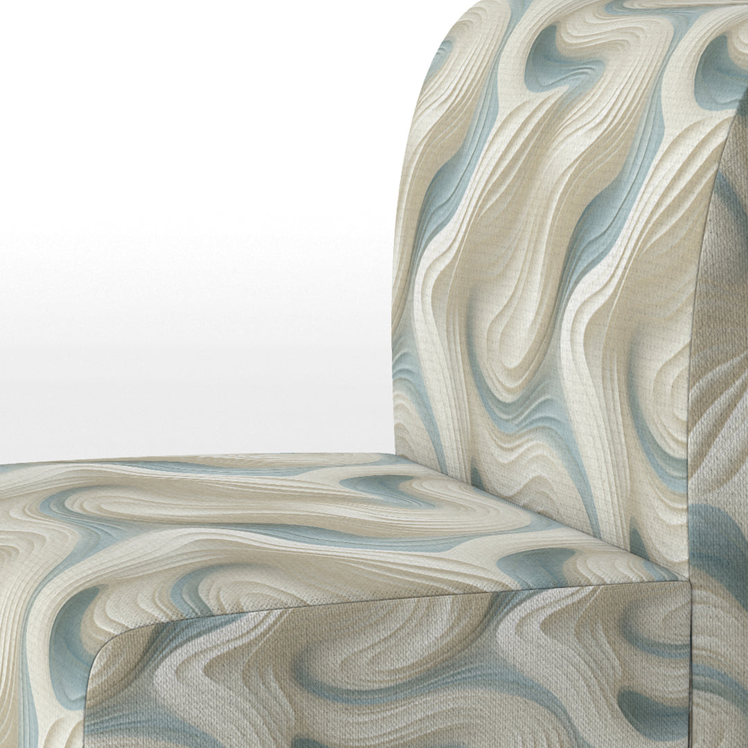 Sculptural Simplicity - Modern Arm Chair