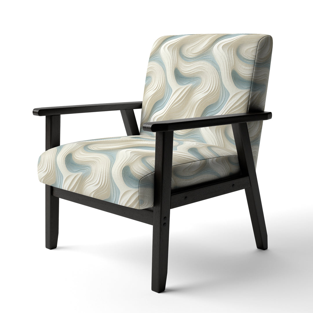 Sculptural Simplicity - Modern Arm Chair