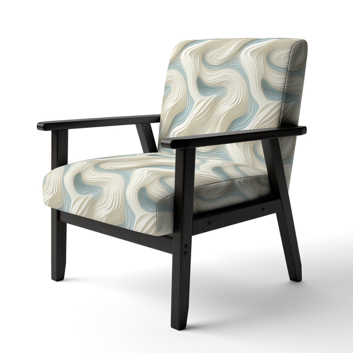 Sculptural Simplicity - Modern Arm Chair