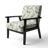 Sculptural Simplicity - Modern Arm Chair