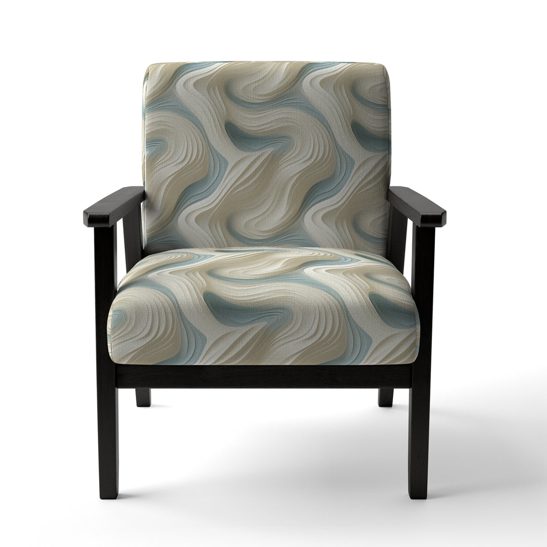 Sculptural Simplicity - Modern Arm Chair