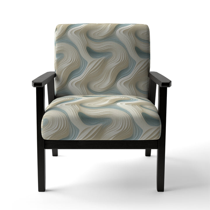 Sculptural Simplicity - Modern Arm Chair