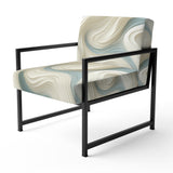Sculptural Simplicity - Modern Arm Chair