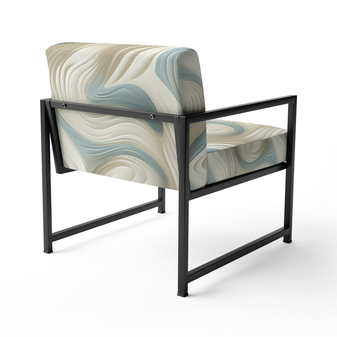 Sculptural Simplicity - Modern Arm Chair