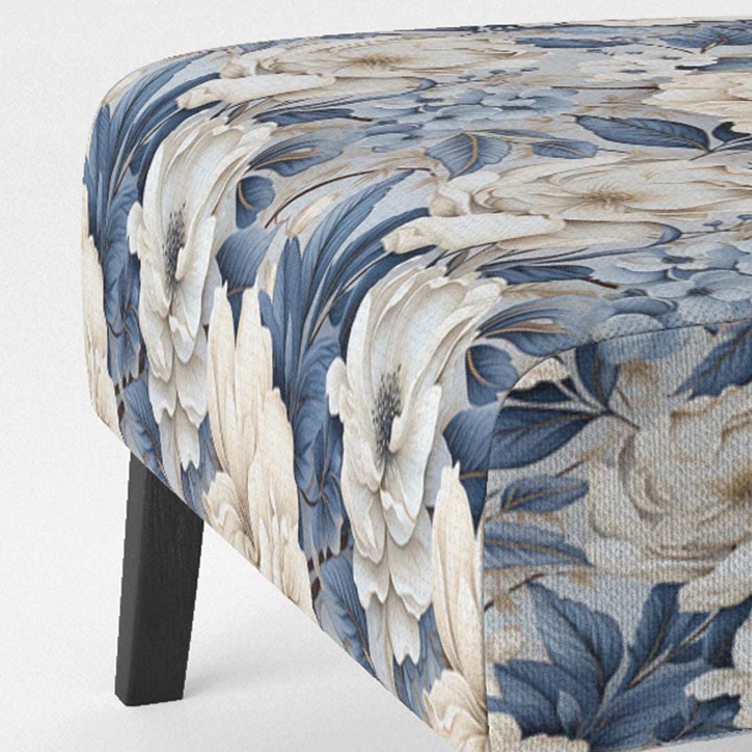 Ethereal Shadows Moody Patterns - Cottage Accent Slipper Chair