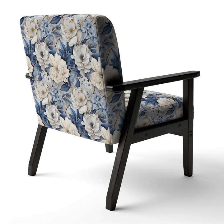Ethereal Shadows Moody Patterns - Cottage Accent Slipper Chair