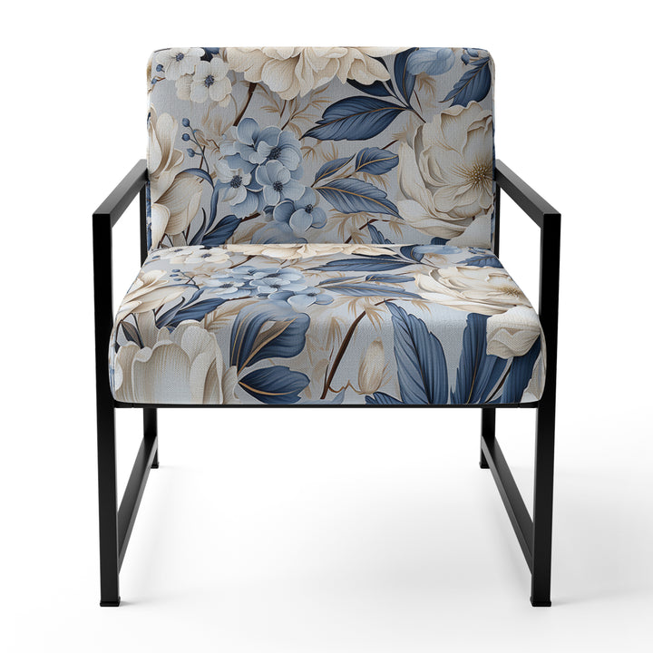 Ethereal Shadows Moody Patterns - Cottage Accent Slipper Chair