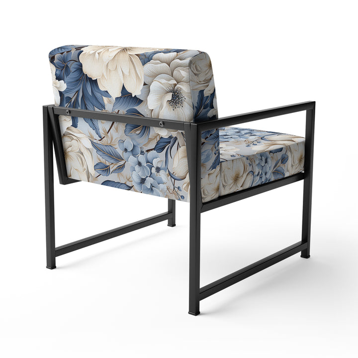 Ethereal Shadows Moody Patterns - Cottage Accent Slipper Chair